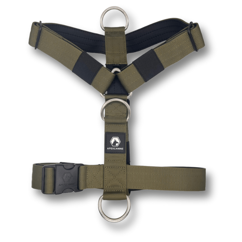 ApexCanine Anti-pull harness - Khaki