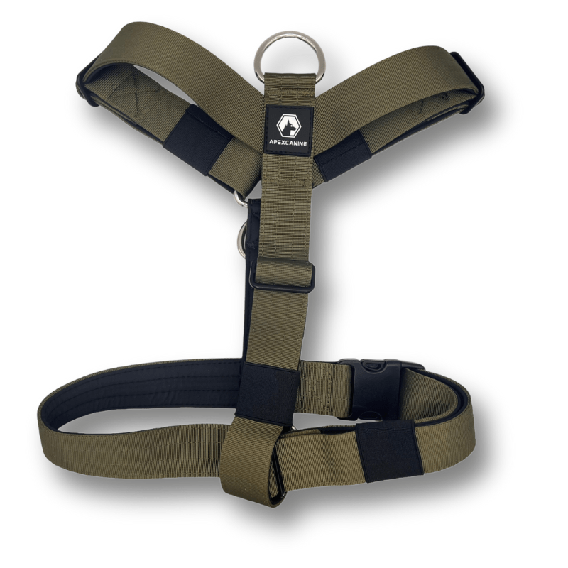 ApexCanine Small Anti-pull harness - Khaki