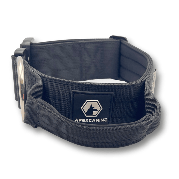 ApexCanine Tactical Dog Collar - Black