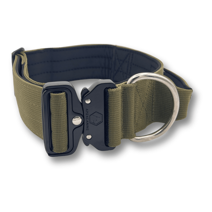 ApexCanine Tactical Dog Collar - Khaki